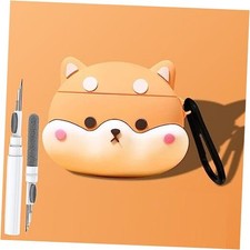 Cute Dog Case for Airpod 4 Case Cover 2024, Funny 3D Cartoon Kawaii Cool Corgi