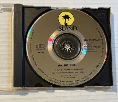 VAIN Beat The Bullet CD Single Rare Promo Only OOP- Island Records-Excellent Con