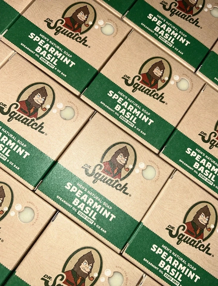 ( Pack of 6 ) Dr. Squatch Spearmint Basil | Zero Grit | 5 Oz | FREE SHIPPING - Image 2 of 3