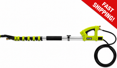 #ad RYOBI 18FT Telescoping Pole Pressure Washer Wand 4200 PSI Store Display NEW $157.99