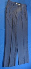 NEW DLA USAF AIR FORCE MEN'S DARK BLUE UNIFORM DRESS PANTS UNHEMMENED 32X34