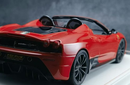 *SUPER SELTEN* DM Dino Modell 1/18 Ferrari F430 16M Scuderia Spider rot limitiert - Bild 6 von 15