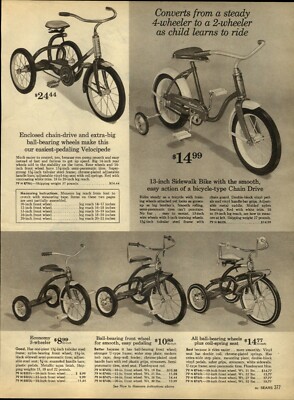 1963 PAPER AD Electric Drive Kart Hot Rod Stutz Bearcat Tot Rod