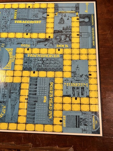 Vintage Sherlock Holmes 221-B BAKER STREET Board Game 1977 Hansen - Picture 6 of 13