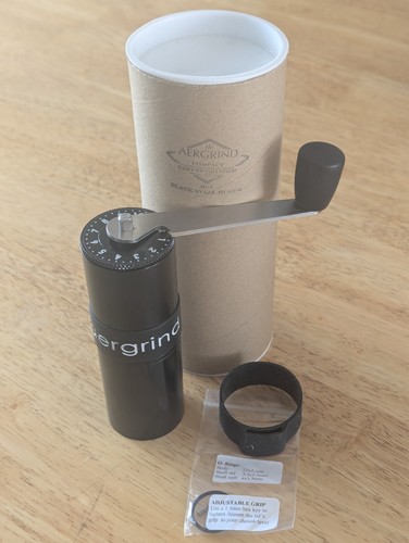 Made By Knock Aergrind - High Quality Travel Coffee Hand Grinder for Aeropress