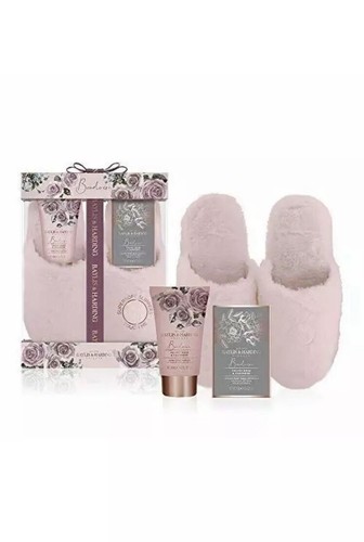 BNIB Pink Fluffy Slider Slippers Velvet 