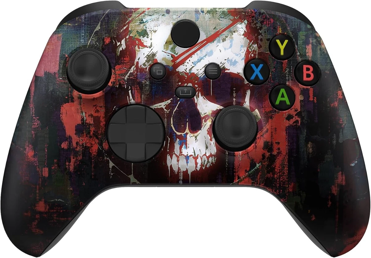 Xbox Wireless Controller Custom Red Phantom Skull Series X S Xbox One