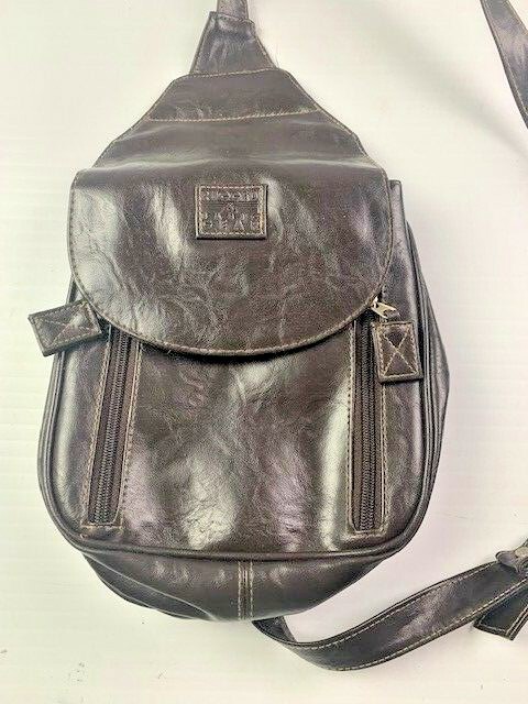 Rugged Basic Gear Leather Single Strap Sling Bag … - image 3