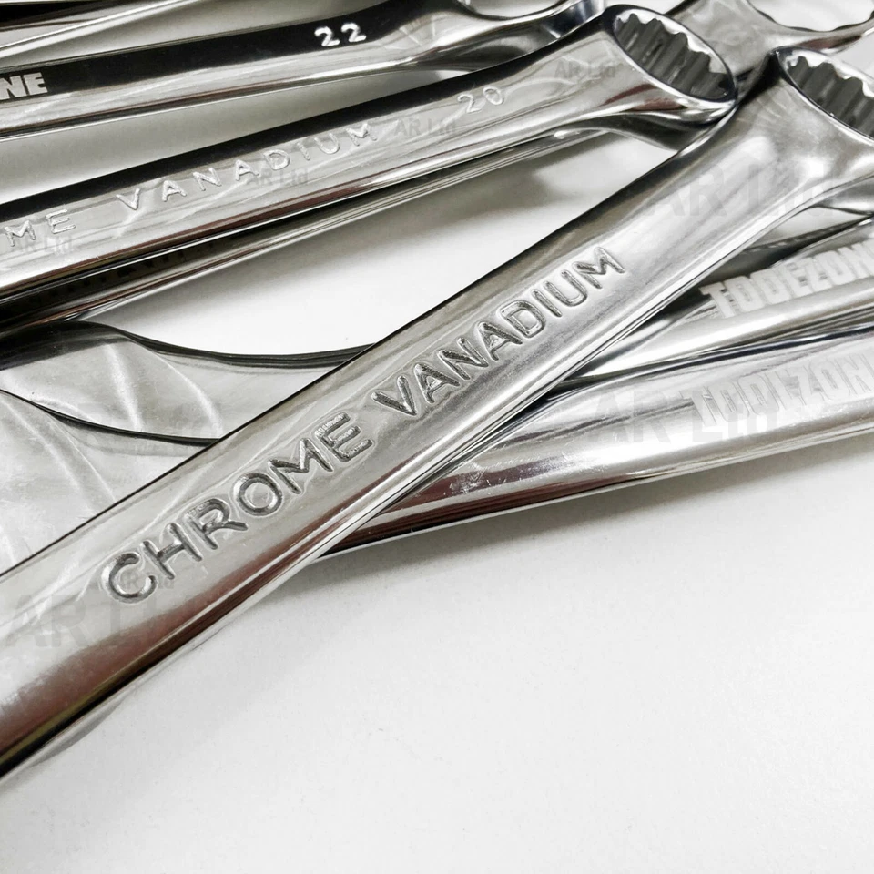 8 Combination Metric Jumbo Spanners 20 - 32mm. 8pc Spanner Wrench Set - Image 4 of 4