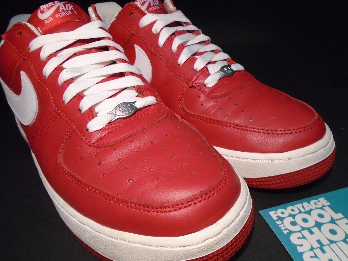 2003 NIKE AIR FORCE 1 LOW LE VALENTINE'S DAY VARSITY RED 2003 NIKE AIR FORCE 1 LOW LE VALENTINE'S DAY VARSITY RED