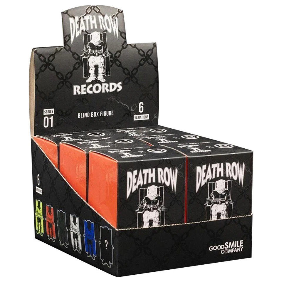 DEATH ROW RECORDS VINYL FIGURE COMPLETE SET Unopened Box Goodsmile Company - Image 2 of 2