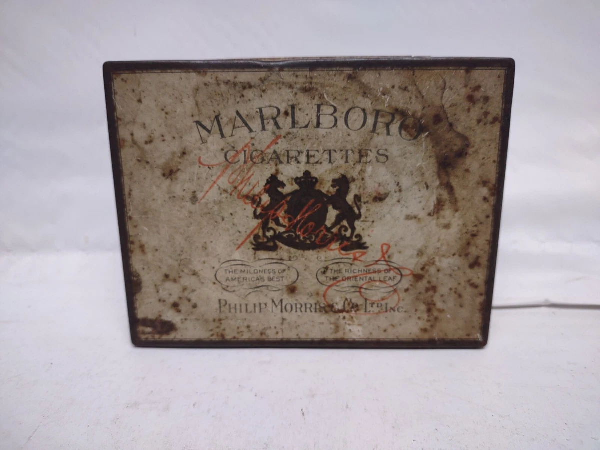 Marlboro Tin In Collectible Tobacco Tins for sale