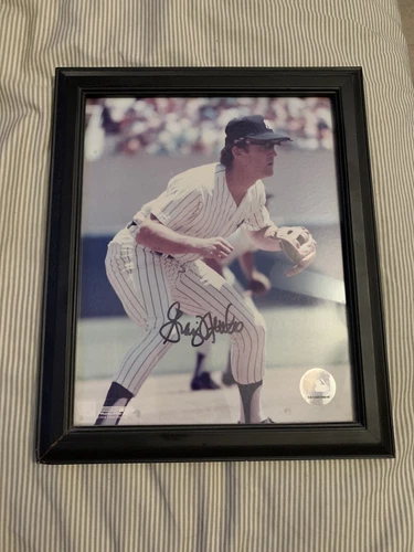 NY Yankees Graig Nettles autographed 8x10 photo Framed W/hologram