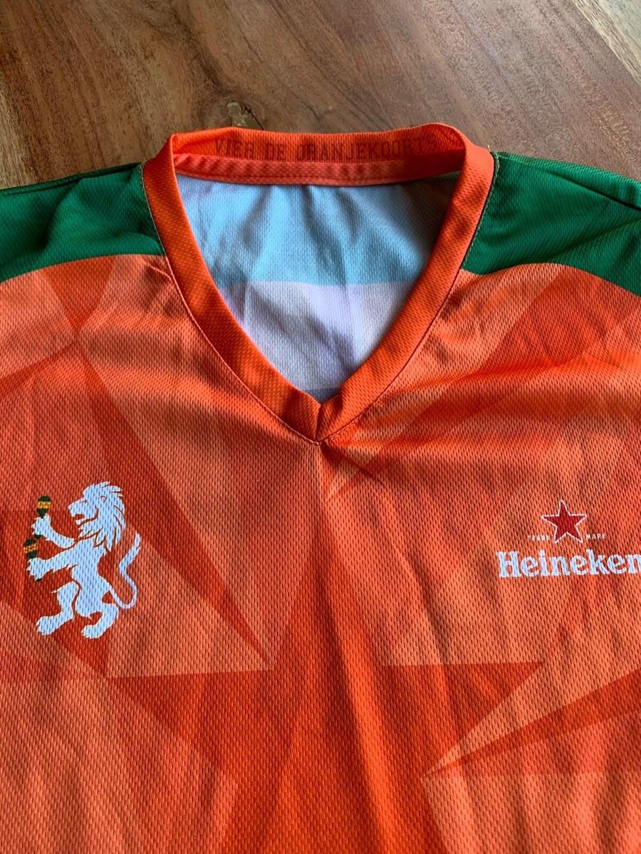 Maillot Samba Oranjekoorts Pays-Bas – Vier De Heineken, Taille Unique Orange (Adulte)