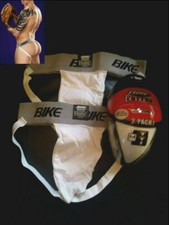 2 NEW Bike Performance M L XL 2X jockstraps  1 Hard Cup athletic supporter JOCK