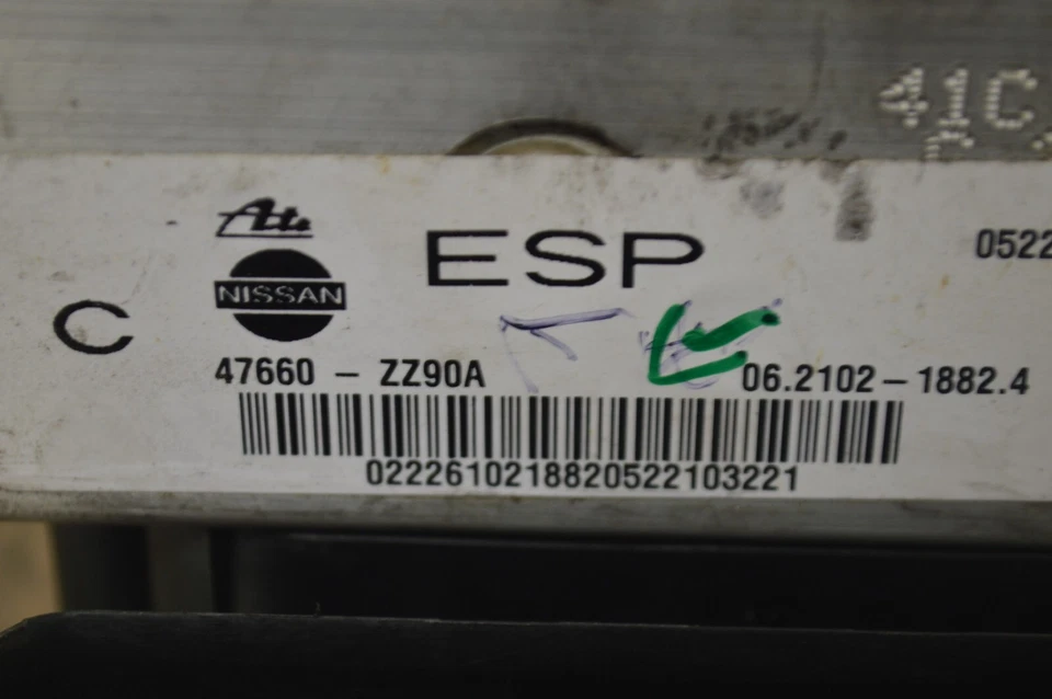 Nissan Armada 2012 ABS control de bomba de freno antibloqueo módulo 47660ZZ90A 539-22A1 Foto 2 de 4