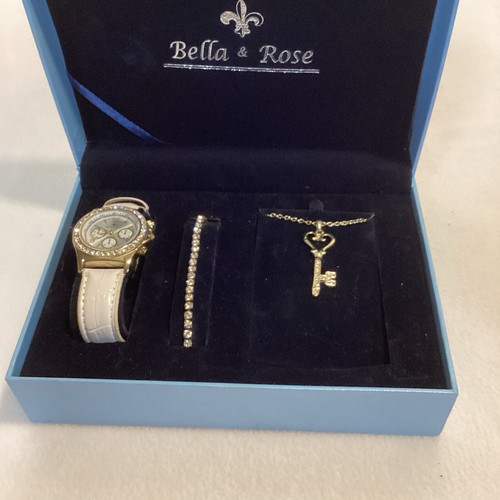 Bella & Rose watch and bracelet set - Picture 2 of 12
