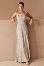 Anthropologie Jenny Yoo Gemma Maxi Dress Size 6