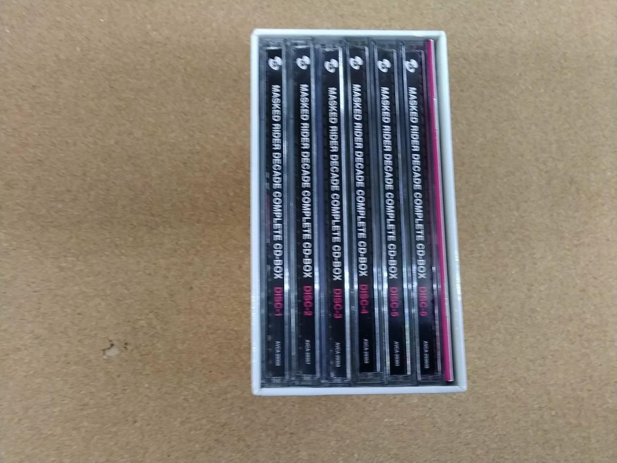 MASKED RIDER DECADE COMPLETE CD-BOX | eBay