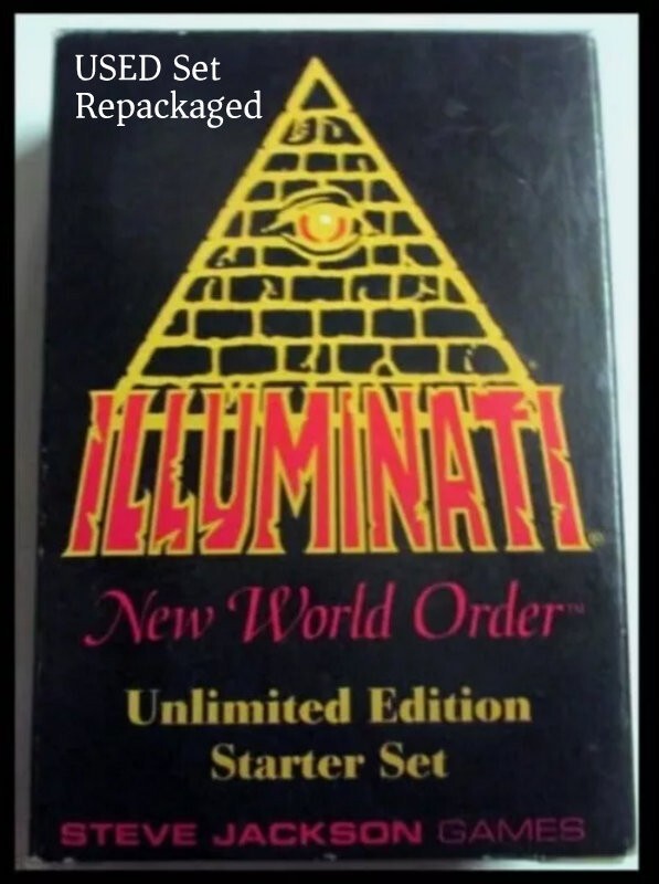 Illuminati 1995 INWO New World Order Unlimited Starter deck