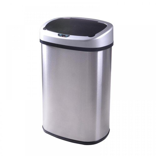 Kitchen Trash can for Bathroom Bedroom Home Office Automatic Touch Free Garbage