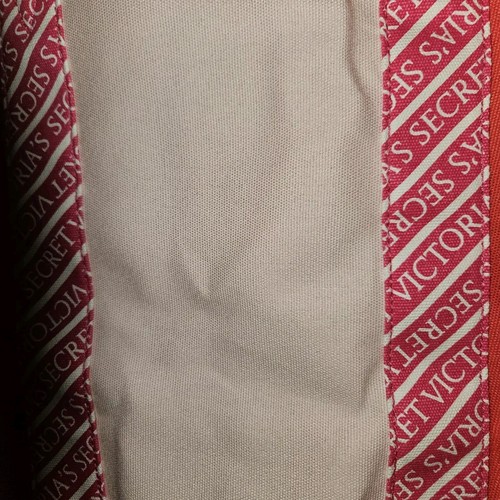NWT Victoria's Secret Large Colorblock Canvas Tote Bag Pink/Dark Pink NIP Sealed - 第 14/15 張圖片