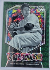 2021 Panini Mosiac Robin Roberts Vintage Green Mosaic #V6