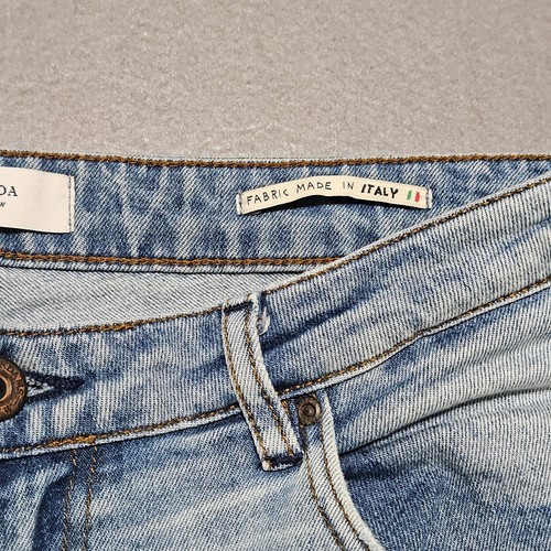 Scotch & Soda Women's Jeans Sz 31 Petit AMI Slim Boyfriend Denim Raw Edge - Picture 12 of 12