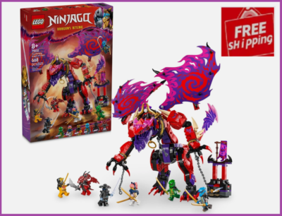 LEGO NINJAGO: Thunderfang Dragon of Chaos (71832) Box Toy Complet