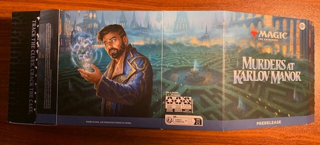 MTG 2024 Murders at Karlov Manor Empty Pre Release Box,Deck Box