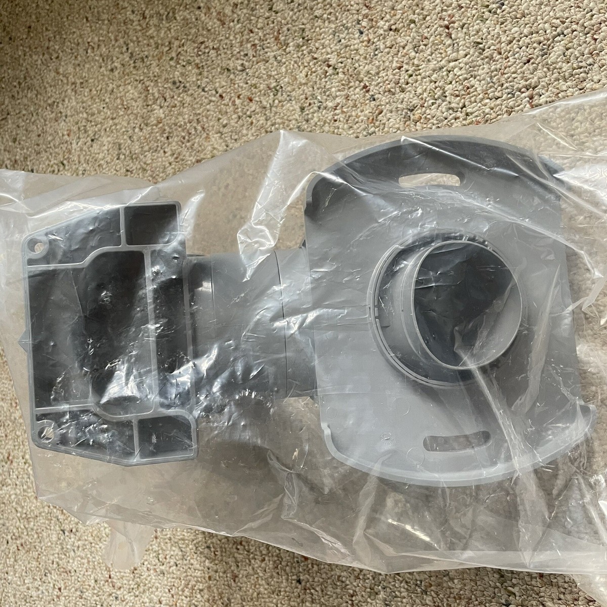 Toto VM3D048Z Unfit Rough In Flange Toilet Trap 12” W/ Screws New