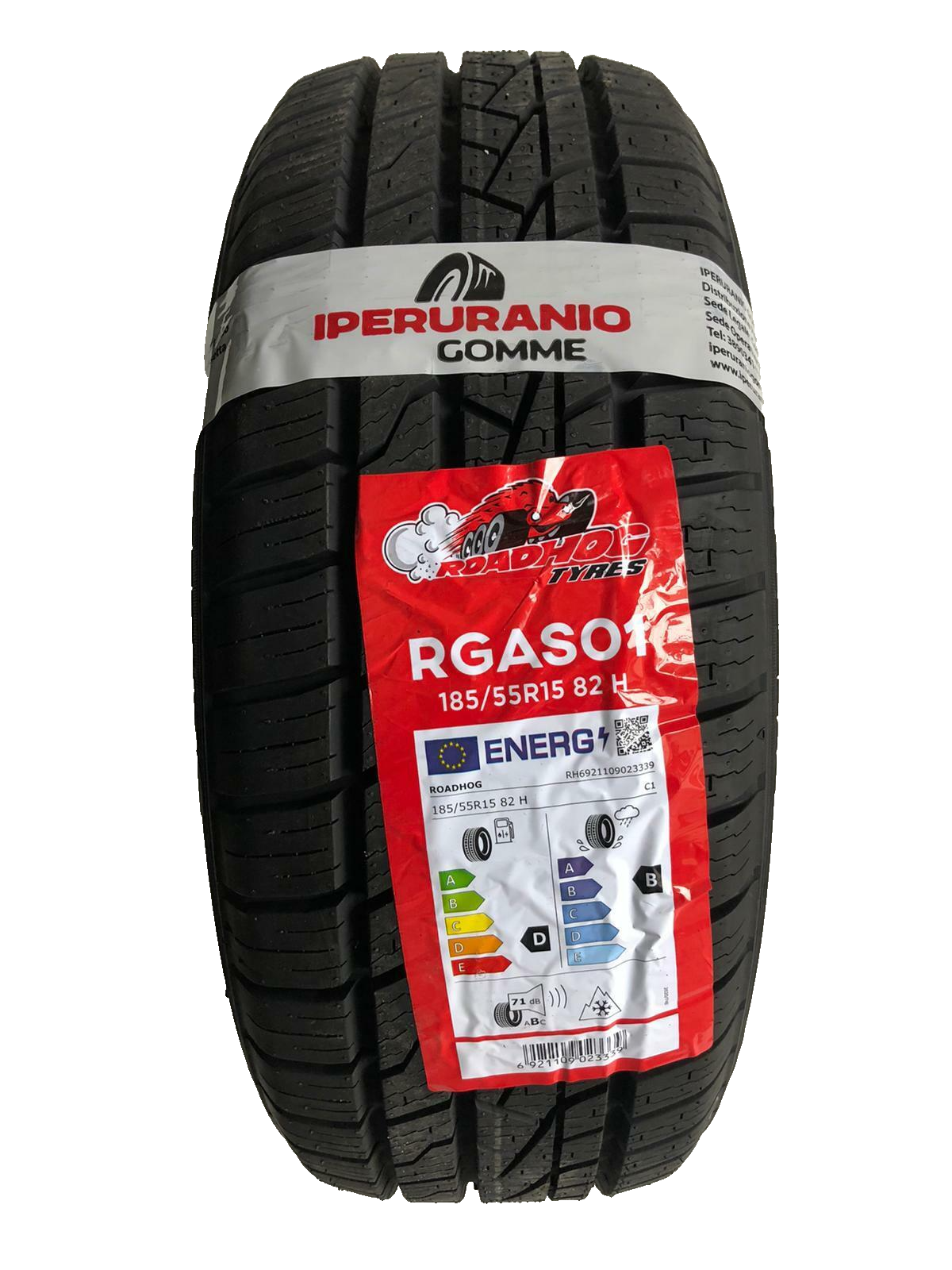Pneumatici Nuovi 185/55R15 82 H ROADHOG RGAS01 4 STAGIONI M+S 1855515