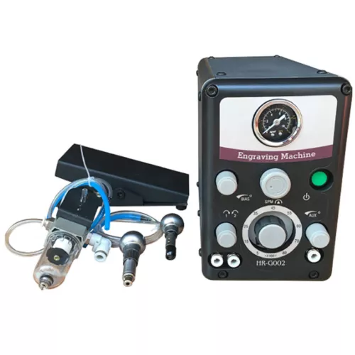 Pneumatische Schmuck Graviermaschine Schlaggraviermaschine Schmuckgravierer doppelseitig - Bild 4 von 13