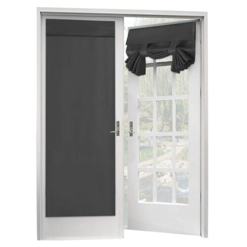 2 Paneele French Door Vorhänge für Sichtschutz, Thermoisolierte Verdunkelungsvorhänge - Bild 2 von 25