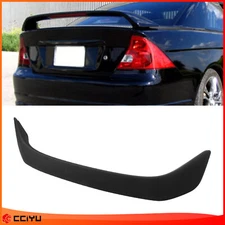ABS Trunk Spoiler Wing For 2001-2005 Honda Civic 2D 2Dr Coupe with LED
