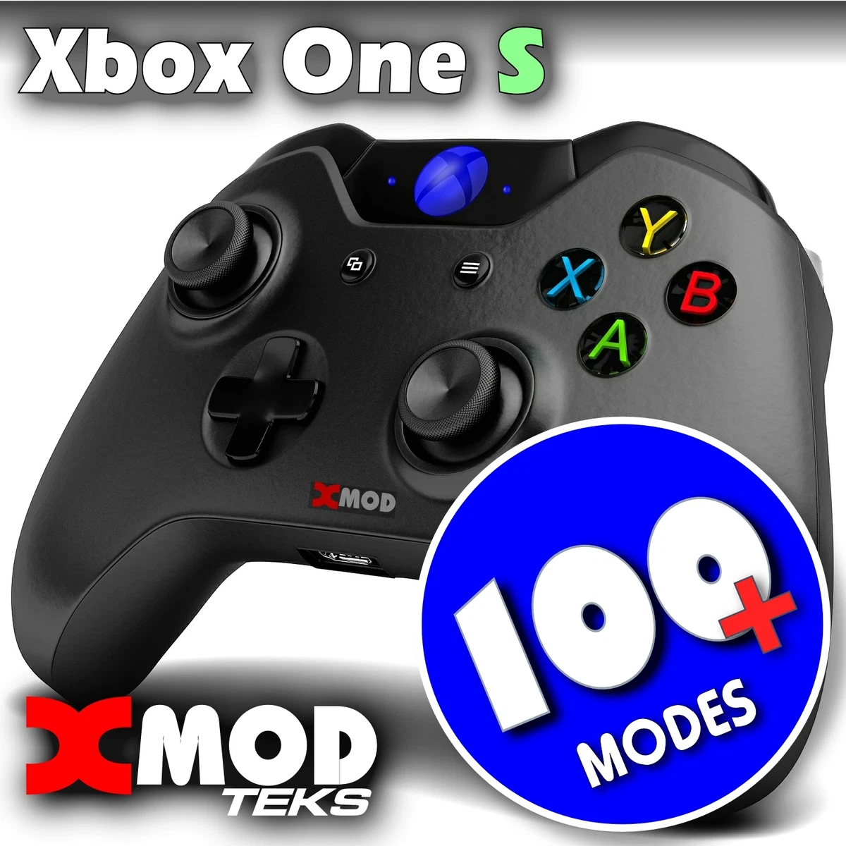 XBOX ONE S X Modded Controller - XMOD 30 PLUS Remap Mode, White