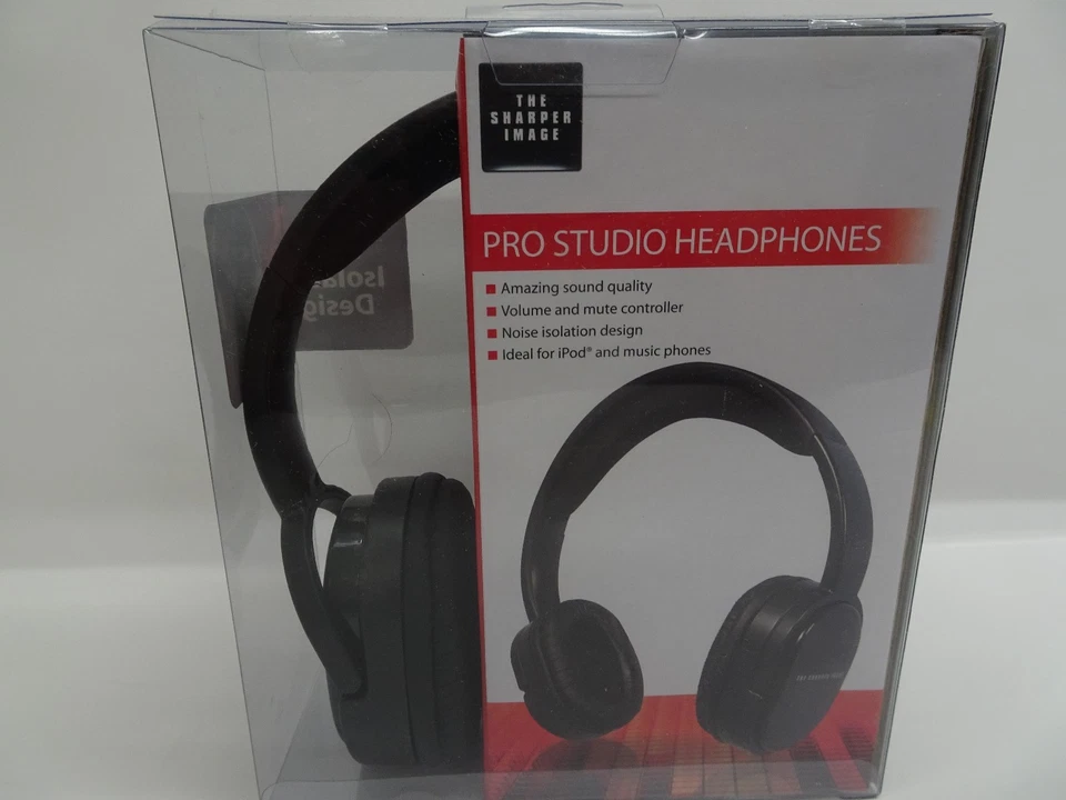 Pro Studio Headphones Noise isolation Design by The Sharper Image - Image 2 of 2