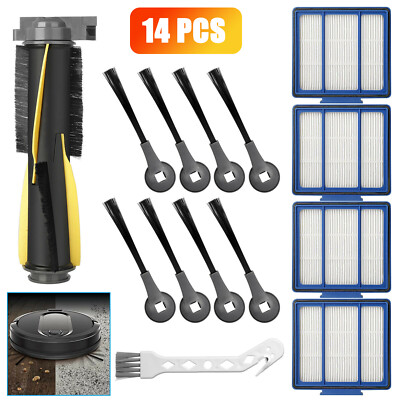 6 Confezioni Spazzole Laterali Compatibili Con Shark Iq Robot R101ae Rv1001ae Rv1000 Aspirapolvere Spazzamento