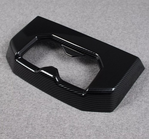 Für Toyota Tundra 2022-2025 Kohlefaser Armlehne Wasser Getränkehalter Abdeckung Blenden - Bild 7 von 8