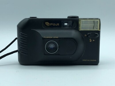 FUJI DL-7 Plus Point And Shoot 35mm Good Condition Film Camera Flash not firing