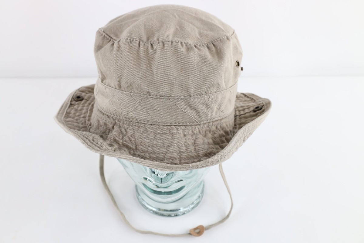 Vintage 90s Streetwear Blank Angora Blend Knit Bucket Hat Cap Beige Womens OS Vintage Hat White Fuzzy Bucket Womens Betmar France Warm  main image 2