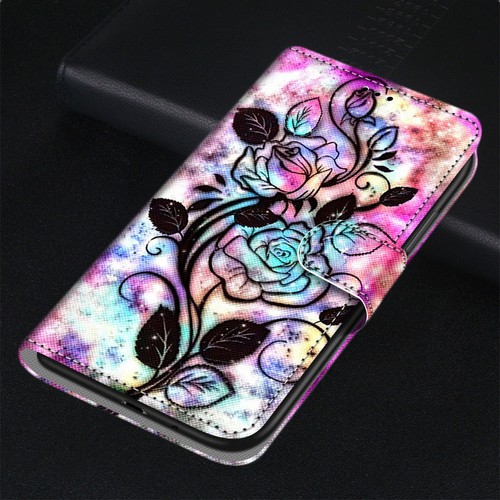Printed PU Leather Phone Wallet Stand Magnetic Case For Asus Zenfone 8 9 8Z 9Z - Picture 17 of 26