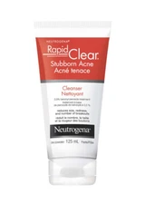Neutrogena RAPID CLEAR Stubborn Acne Face Wash Cleanser 125ml Exp 2026