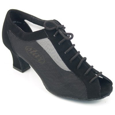 164301 Black 1.8''C Very Fine Quality Latin Rhythm Salsa Dance Shoes (sz4 -10.5)