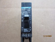 Siemens BQD120 Bolt-On Circuit Breaker 1P 20A 120/277V New  