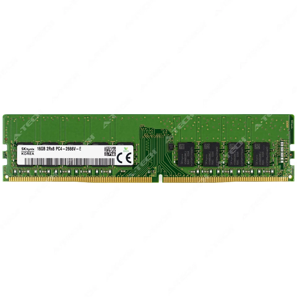 Hynix 16GB DDR4 ECC UDIMM HMA82GU7CJR8N-VK HMA82GU7DJR8N-VK Server Memory RAM 1x