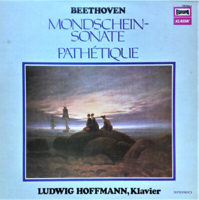 Ludwig van Beethoven, Ludwig Hoffmann - Mondschein Sonate / Pathétique (LP)