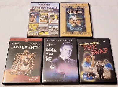 Tales from The Prison Yard: 6 Films, Chinatown, Vincent Price 3 Films, The Swap