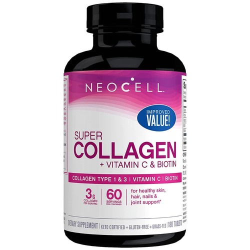 NEOCELL Super Collagen, + Vitamin C & Biotin Capsules, 2 Sizes - Picture 12 of 22