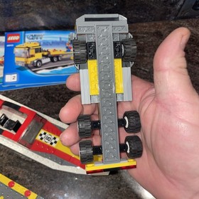 LEGO City Truck Trailer Boat 4643 Clean Condition and Instructions